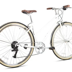 Odessa City Bike - Roomwit -Exporteren Rij Licht Winkel 0043870 6ku odessa 8spd city bike coney white