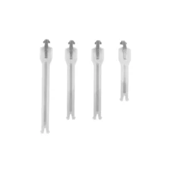 LEATT Lus Kit GPX 5.5 FlexLock 4 Stuks Wit