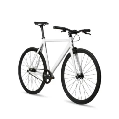 Track Singlespeed/ Vaste Fiets - Wit -Exporteren Rij Licht Winkel 2018 6KU UrbanTrack CrispWhite StudioPhotos 001 1400x