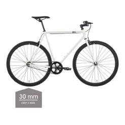 Evian 2 Singlespeed/Vaste Fiets - 30 Mm V-velgen
