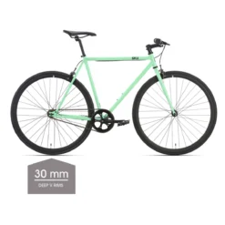 Milan 2 Singlespeed/gemengde Fiets - 30 Mm V-velgen