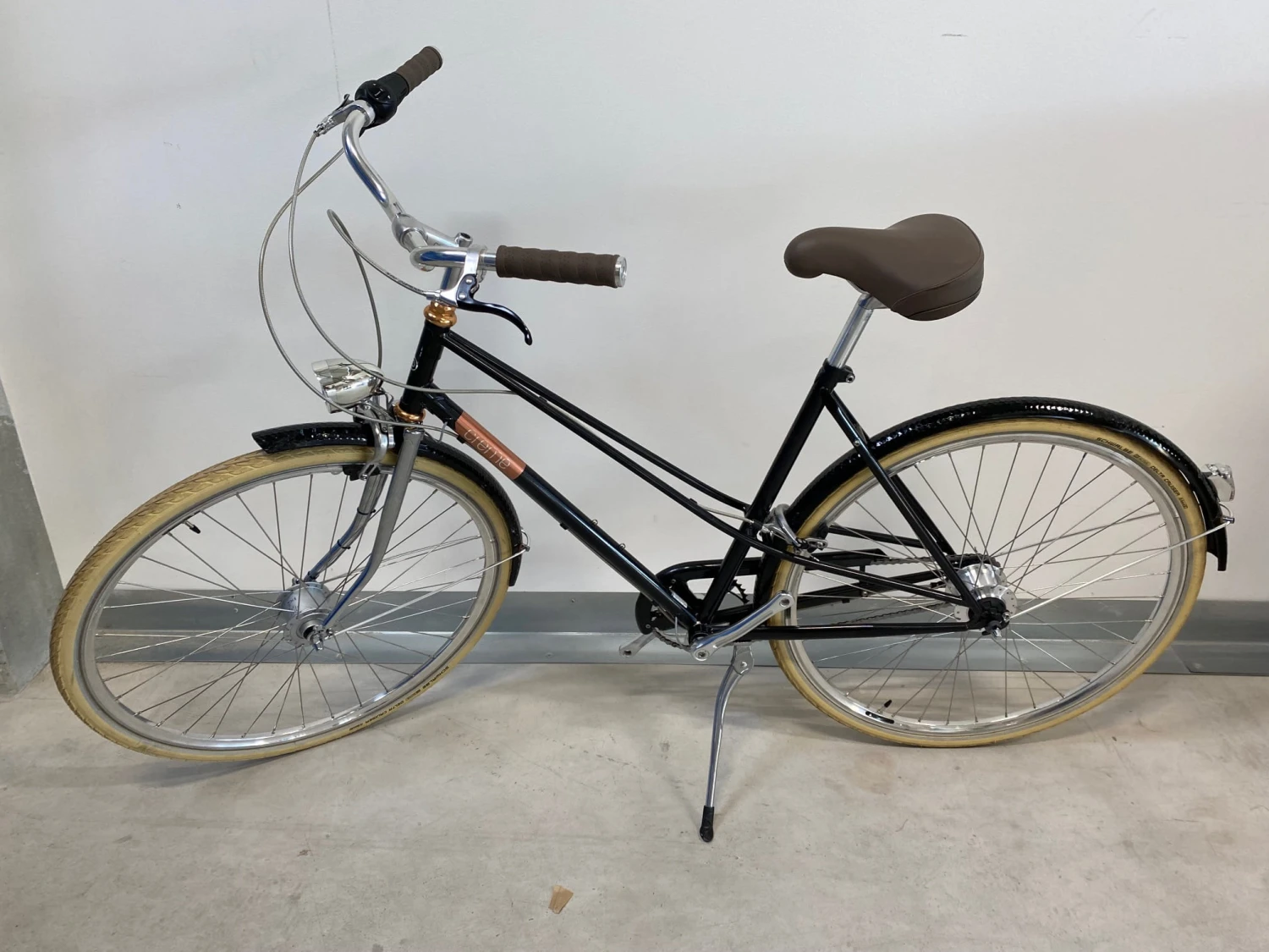 Caferacer Lady Doppio 7-Speed - Zwart/Koper 52 Cm (B-Ware) 2 Caferacer Lady Doppio 7-Speed - Zwart/Koper 52 Cm (B-Ware) - Afbeelding 2