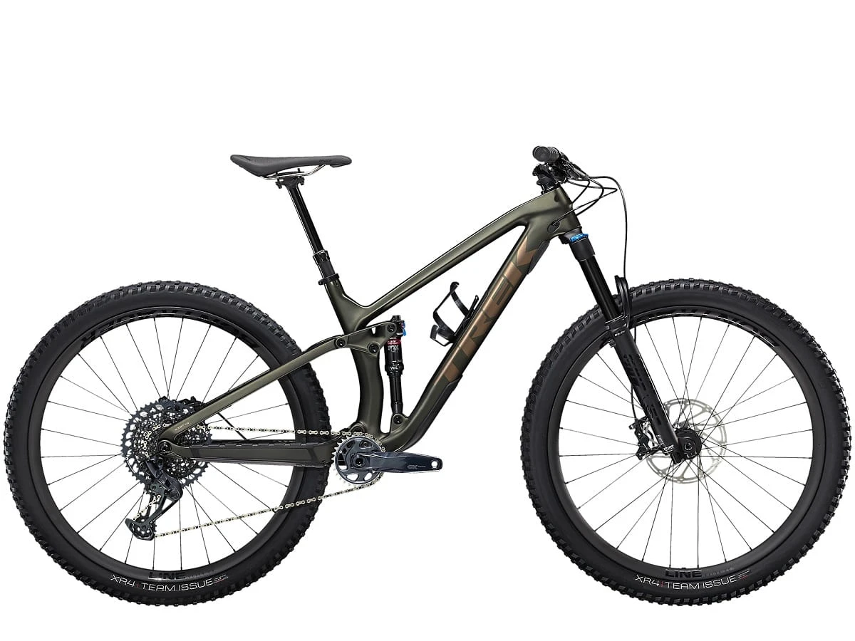 Trek Fuel EX 9.8 GX Full-Suspenison - Satijn Zwart Olijf 1 Trek Fuel EX 9.8 GX Full-Suspenison - Satijn Zwart Olijf