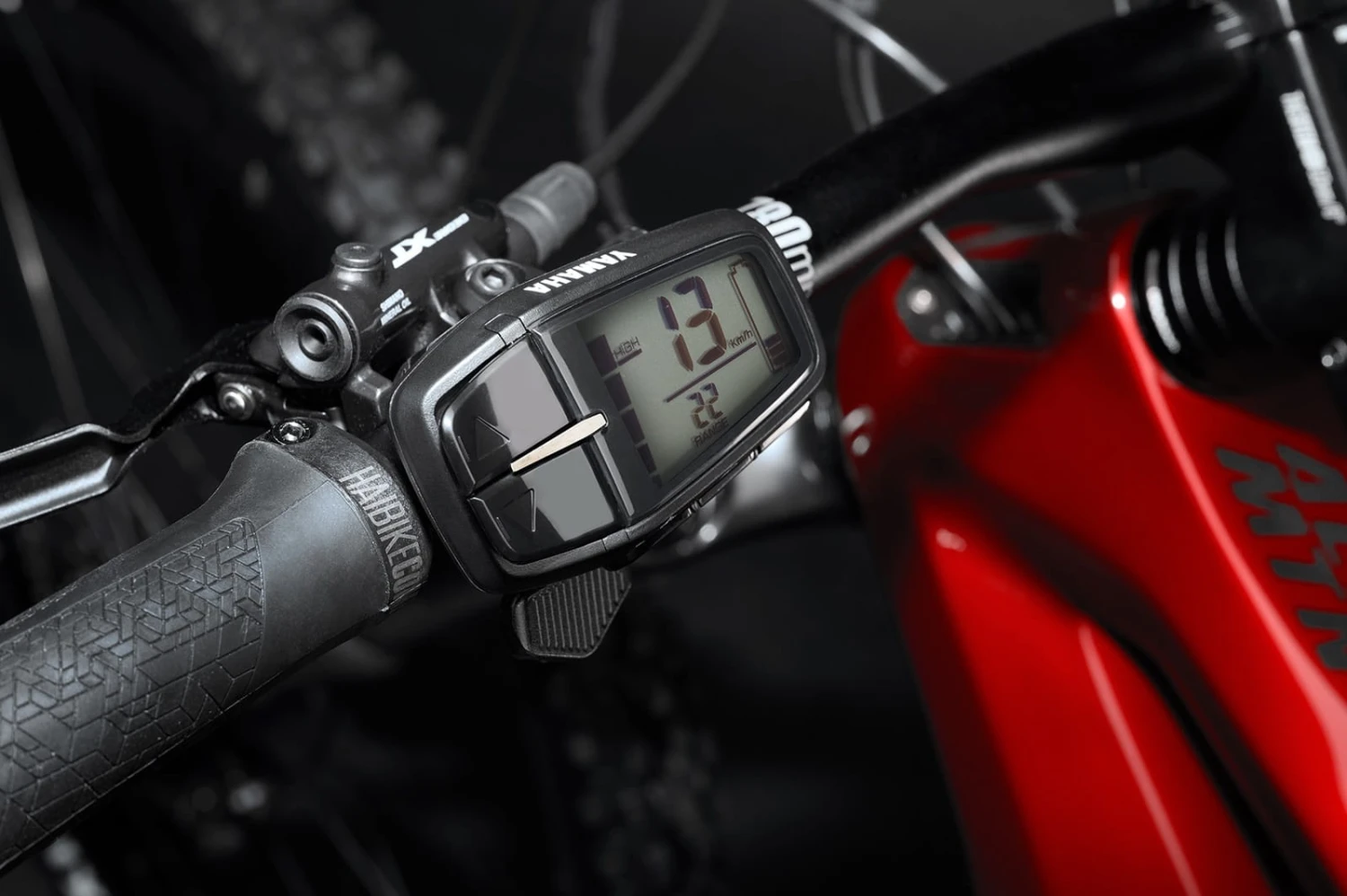 Haibike AllMtn CF 12 MTB Volledig - Glans Mat Dyn Rood Zwart 4 Haibike AllMtn CF 12 MTB Volledig - Glans Mat Dyn Rood Zwart - Afbeelding 4