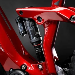 Haibike AllMtn CF 12 MTB Volledig - Glans Mat Dyn Rood Zwart 14 Haibike AllMtn CF 12 MTB Volledig - Glans Mat Dyn Rood Zwart -Exporteren Rij Licht Winkel Haibike MY22 Detail Suspension AllMtn CF 12