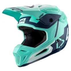 LEATT Motorcrosshelm GPX 5.5 Composiet - Groen-blauw-wit