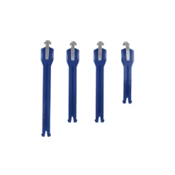 LEATT Lus Kit GPX 5.5 FlexLock 4 Stuks Blauw