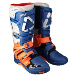 LEATT Boot 4.5 Enduro Oranje Oranje-Blauw