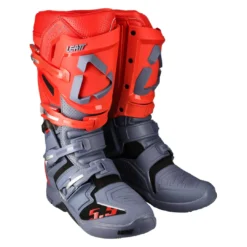 LEATT Boot 5.5 FlexLock Grijs-rood
