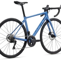 Liv Langma Advanced 1 - Estoril Blue -Exporteren Rij Licht Winkel MY23LangmaAdvanced1Disc PC ColorAEstorilBlue Rear