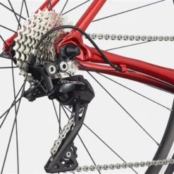 Cannondale CAAD Optimo 1 Candy Rood -Exporteren Rij Licht Winkel RennradCAADOptimo1CandyRedBMOBikeMailorder 4