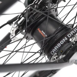 Winora Sinus R8 Heren - Onyx Zwart -Exporteren Rij Licht Winkel Winora MY21 Detail Belt drive Sinus R8 Men