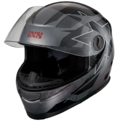 IXS 135 KID 2.0 Helm - Grijs-zwart-rood 7 IXS 135 KID 2.0 Helm - Grijs-zwart-rood -Exporteren Rij Licht Winkel iXS135KID2 0Helm grau schwarz rot 3