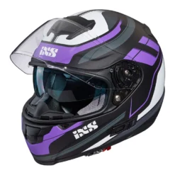 IXS 215 2.0 Motorfietshelm Mat Zwart Paars 9 IXS 215 2.0 Motorfietshelm Mat Zwart Paars -Exporteren Rij Licht Winkel iXS2152 0Motorradhelmmatteblackviolett 5