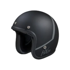 IXS 89 2.0 Jet Helm Mat Zwart Grijs