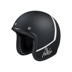 IXS 89 2.0 Jet Helm Mat Zwart Wit