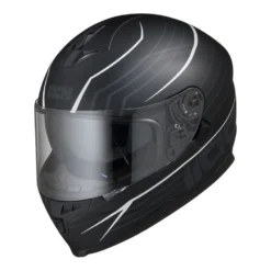 Integraalhelm IXS1100 2.1 Mat Zwart Wit