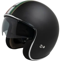 Jet Helm IXS77 2.4 Zwart Mat-rood