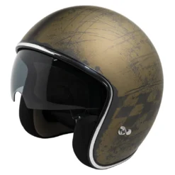 Jet Helm IXS77 2.5 Mat Goud-zwart