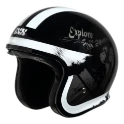 Jet Helm IXS880 2.2 Zwart-wit-antraciet