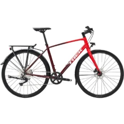 Trek FX 3 Disc Uitgerust Viper Red Naar Cobra Blood Fade